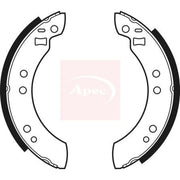Apec Brake Shoe Set Axle Kit SHU244
