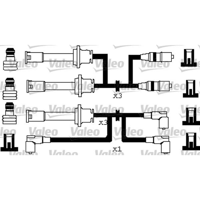 Valeo Ignition HT Lead Cable Kit 346214