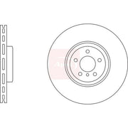 Apec 2 x Vented Front Brake Discs DSK3232