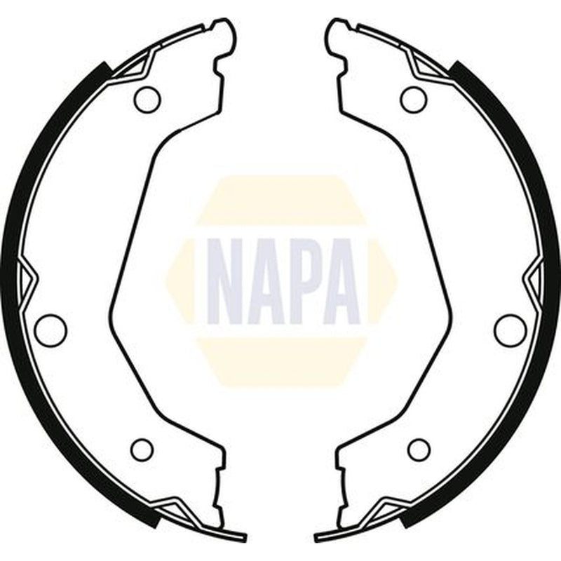 NAPA Parking Brake Shoe Set NBS5053