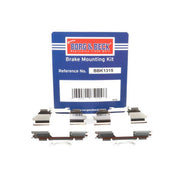 Borg & Beck Front Brake Pad Accessory Fitting Kit Fr BBK1315