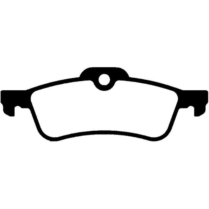 Abtex Rear Brake Pad Set PLU1311
