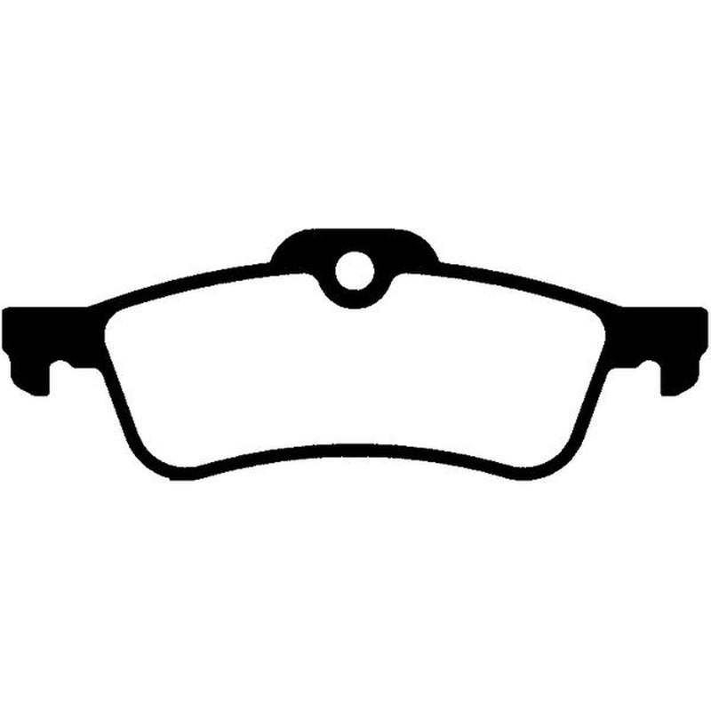 Abtex Rear Brake Pad Set PLU1311