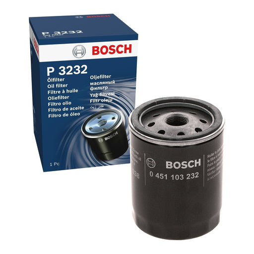 Genuine Bosch Car Oil Filter P3232 Fits Vauxhall Astramax - 1.7 - 89-94 04511032 Bosch  - Town Parts