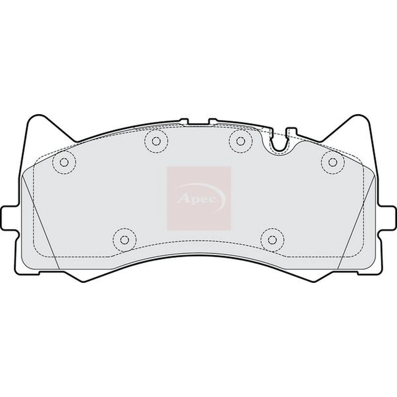 Apec Front Brake Pad Set PAD2176
