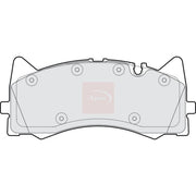 Apec Front Brake Pad Set PAD2176