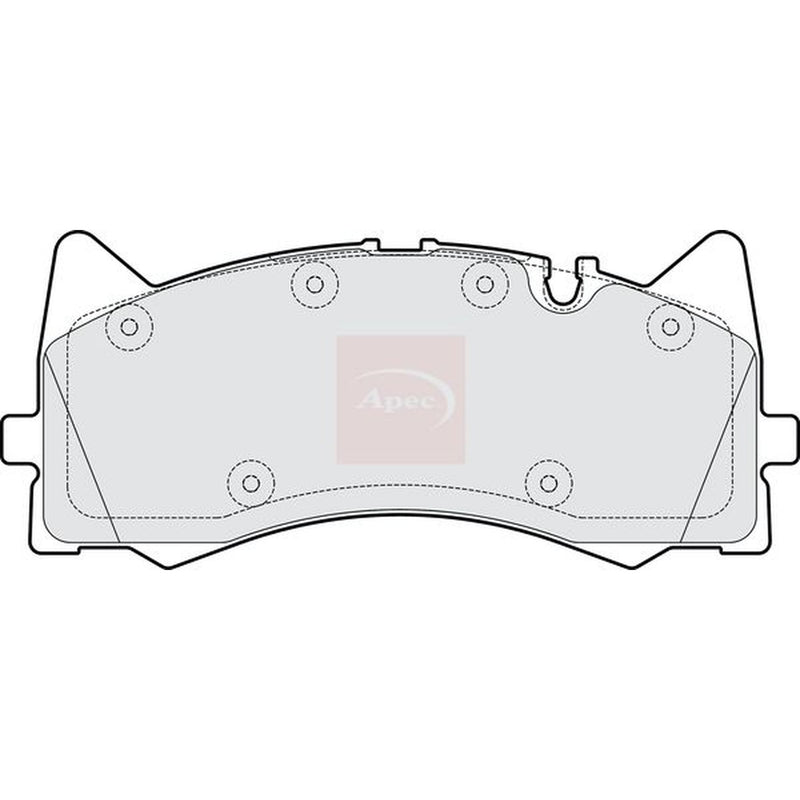 Apec Front Brake Pad Set PAD2176