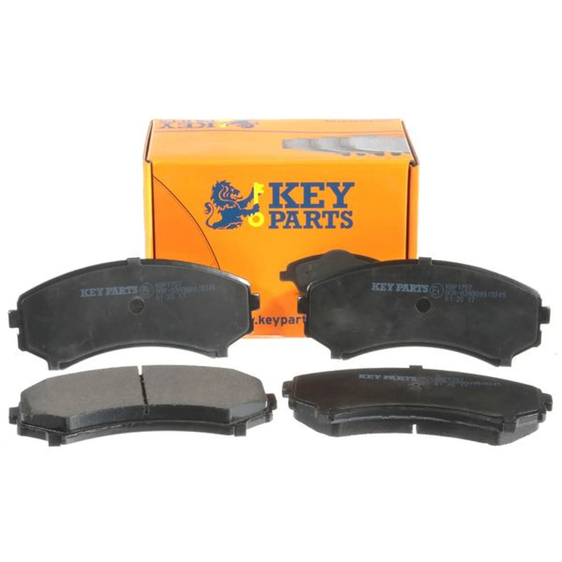 Key Parts 4 x Front Brake Pad Set KBP1757
