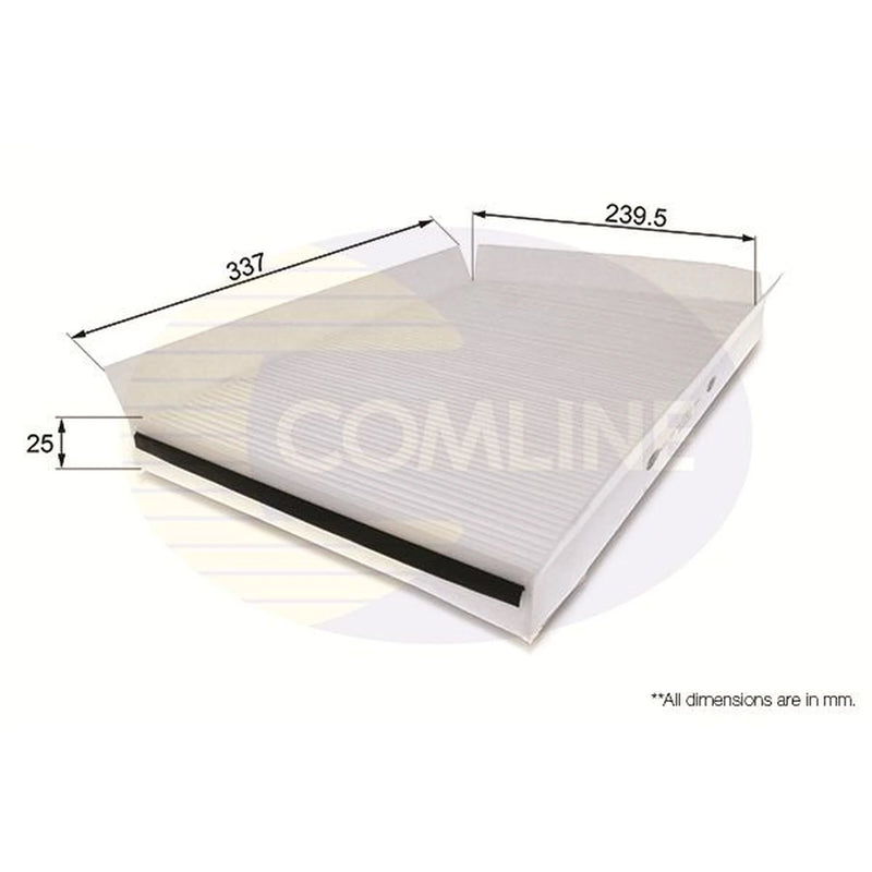 Comline Cabin Air Filter (Pollen Filter) EKF244