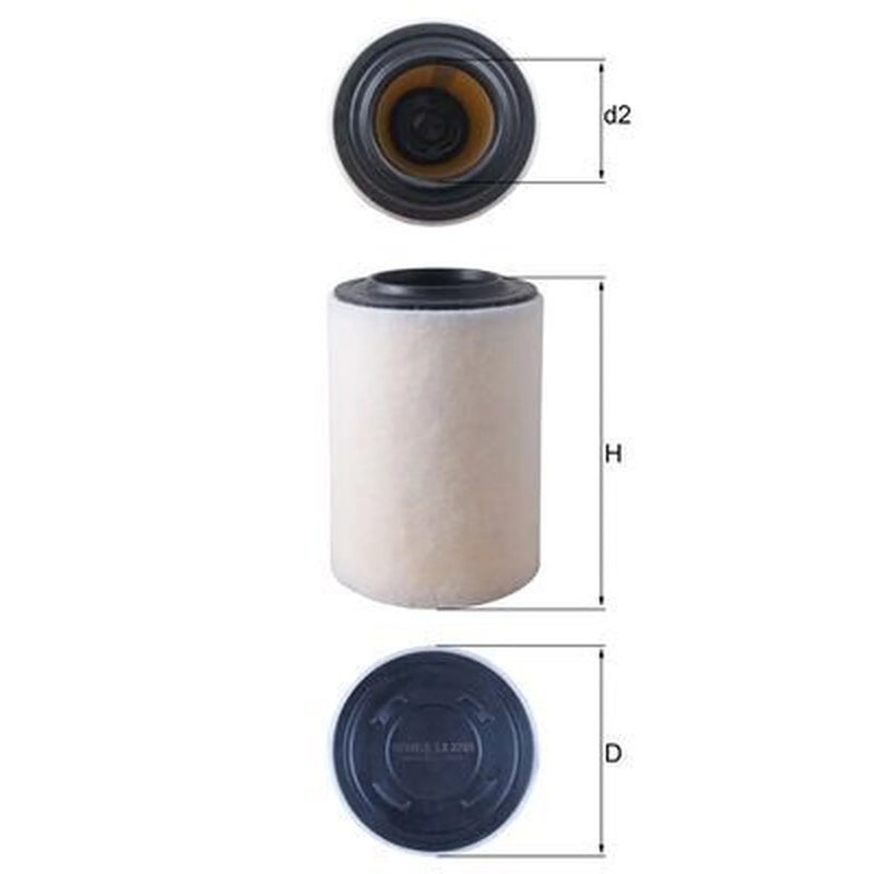 Mahle Engine Air Filter LX 3286