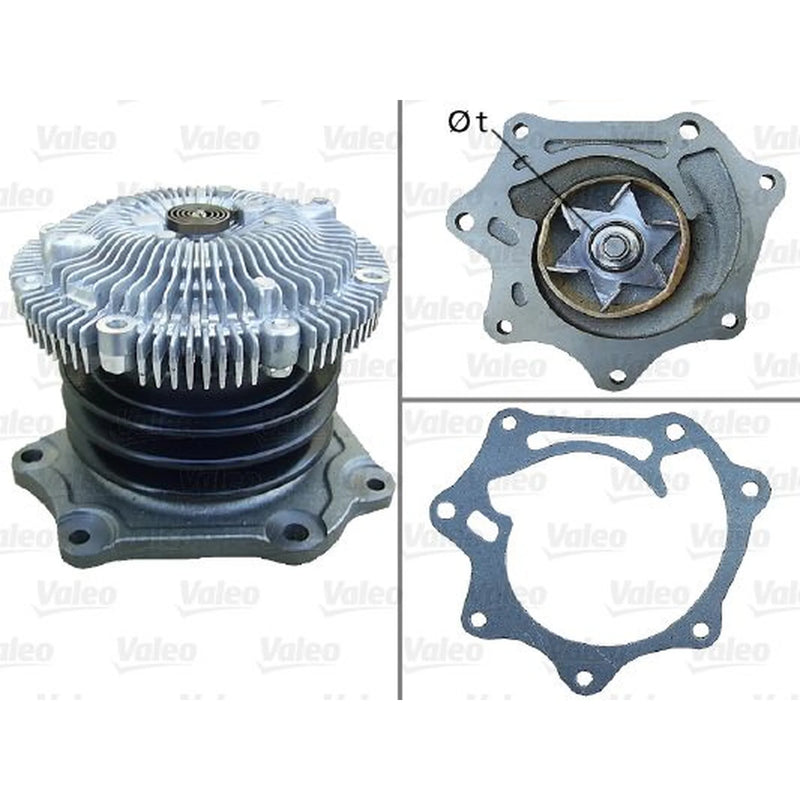 Valeo Engine Cooling Water Pump 506733