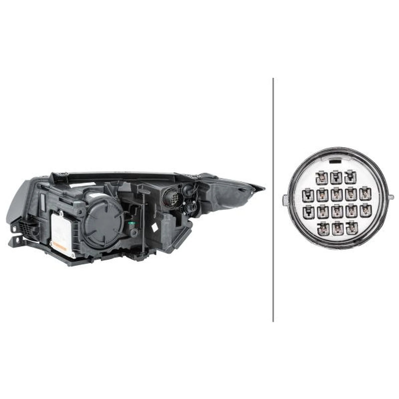 Hella Headlight Headlamp PSY24W Right 1LL 354 806-041