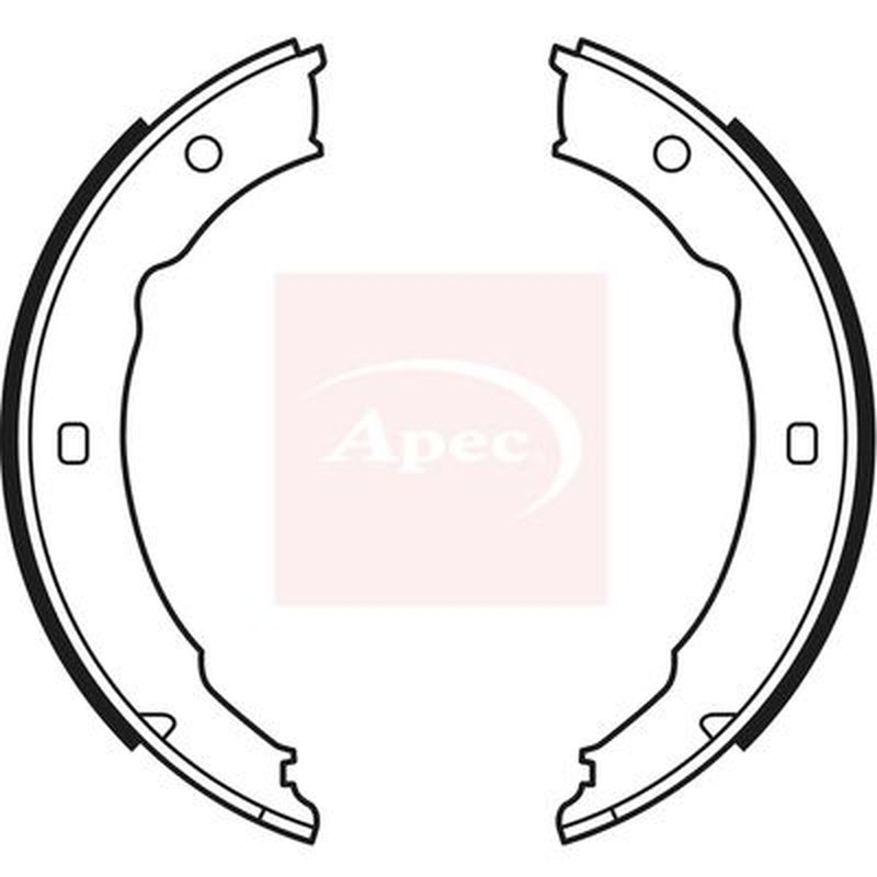 Apec Parking Brake Shoe Set SHU610