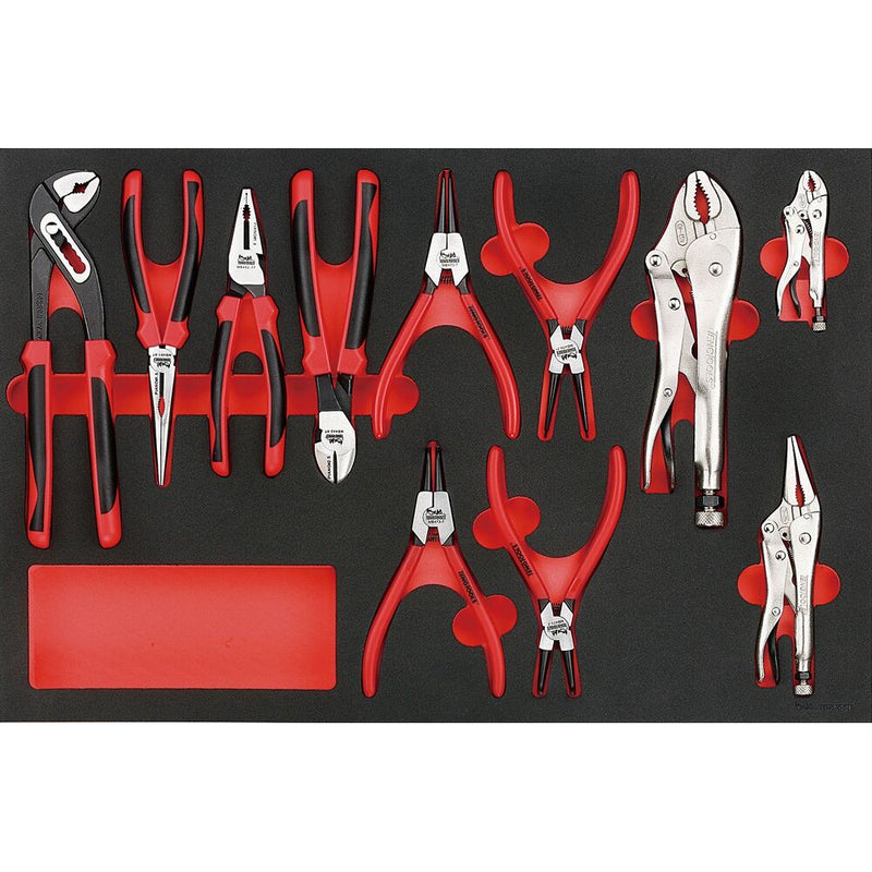 Teng Tools FOAM4X4 Pliers Set 11 Pieces