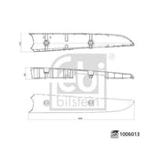 Febi Wing Mirror Cover Left 1006013