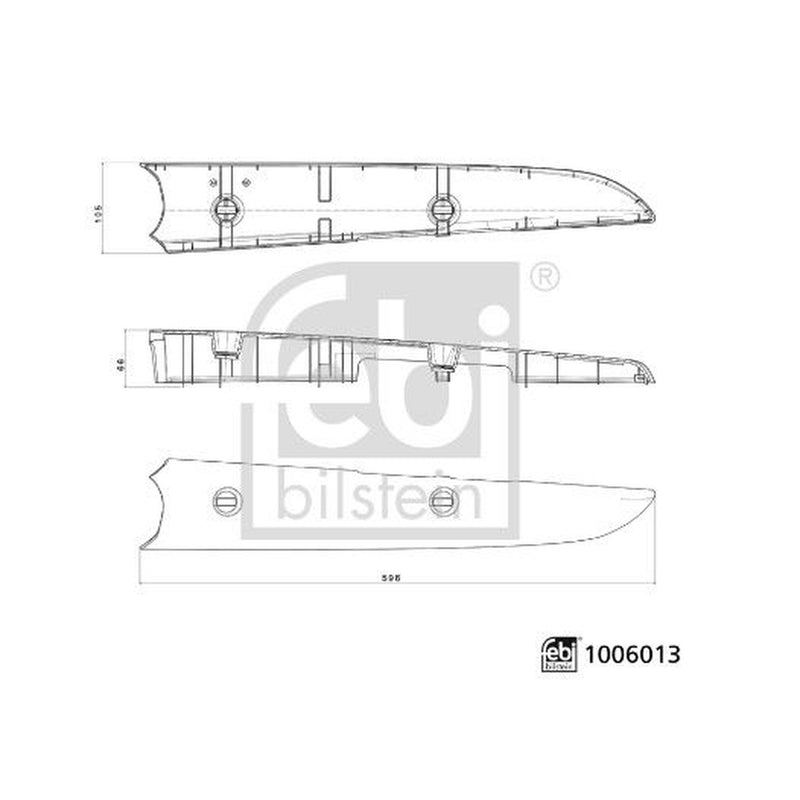 Febi Wing Mirror Cover Left 1006013