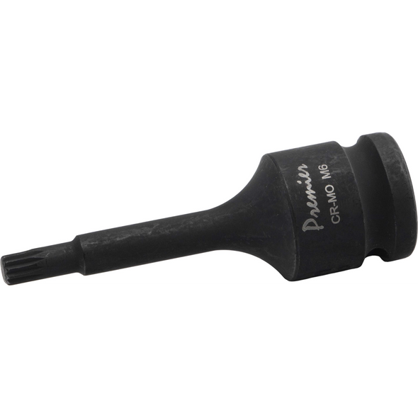 Sealey 1/2"Dr Impact Spline Socket Bit M6