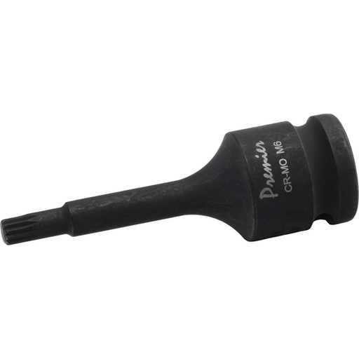 Sealey 1/2"Dr Impact Spline Socket Bit M6