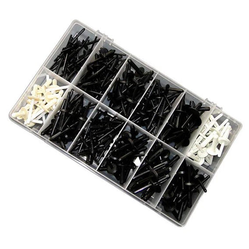 Connect Assorted Plastic Trim Rivets 235pc - CPL