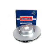 Borg & Beck 2 x Vented Front Brake Discs BBD6018S