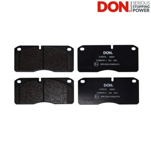 DON Front Brake Pad Set CVP019