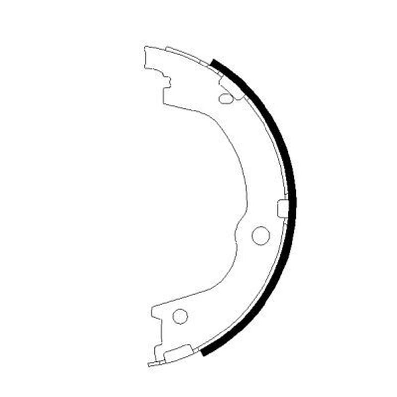 Mintex Parking Brake Shoe Set MFR715