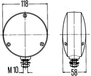 Hella 2BA 003 022-007 Direction Indicator