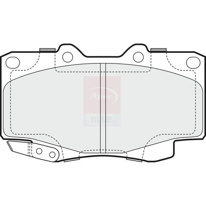 Apec Front Brake Pad Set PD3232