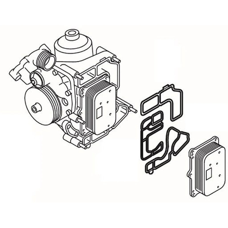 Elring Water Pump Gasket Set ID 872.620