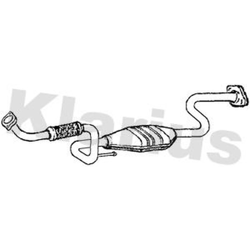 Klarius Catalyst Type Approved With Pipe 322067