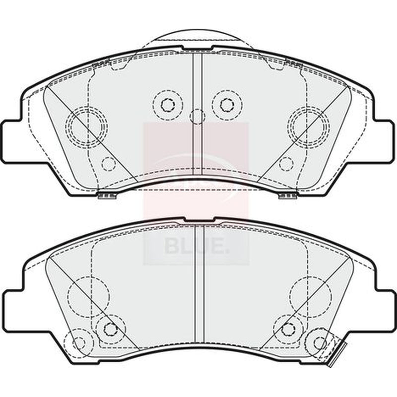Apec Front Brake Pad Set PD3376