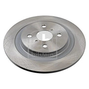 Febi 2 x Solid Rear Brake Discs 108462