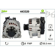 Valeo Car Alternator 12V 443320