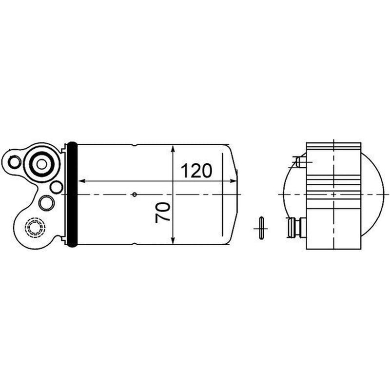 Mahle Air Conditioning Dryer AD 101 000S