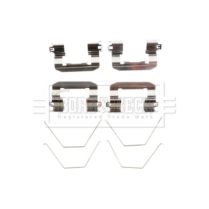 Borg & Beck Brake Pad Accessory Fitting Kit Front BBK1623