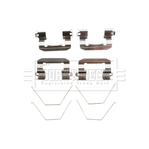 Borg & Beck Brake Pad Accessory Fitting Kit Front BBK1623