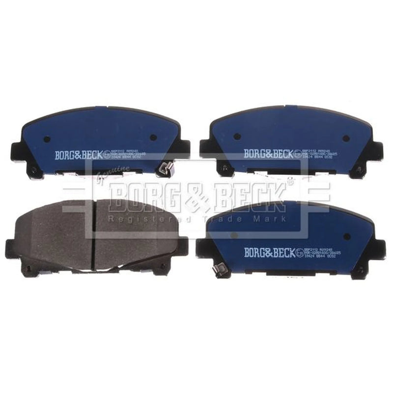 Borg & Beck 4 x Front Brake Pad Set BBP2112