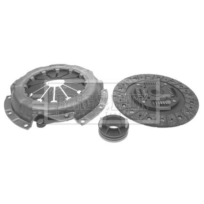 Borg & Beck Clutch Kit Set 3pc 215mm HK7481