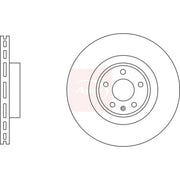 Apec 2 x Vented Front Brake Discs DSK3300
