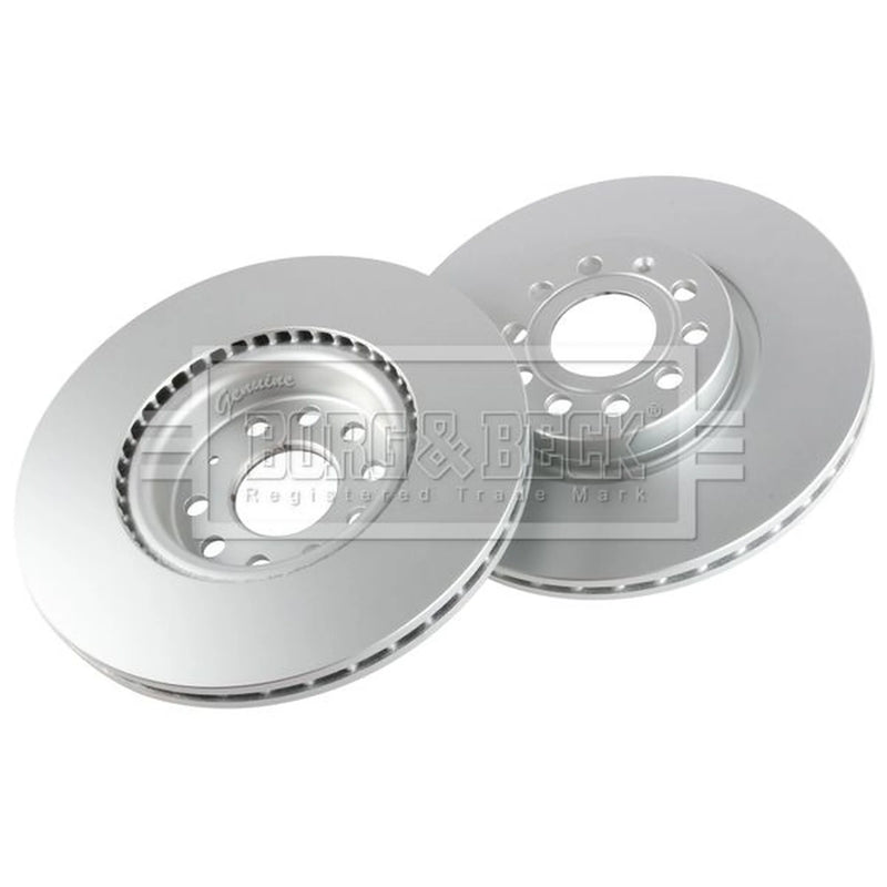 Borg & Beck 2 x Vented Front Brake Discs BBD4383