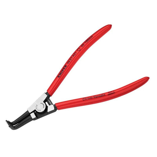KNIPEX 46 21 A31 Circlip Pliers External 90° Bent Tip 40 - 100mm - 46 21 A31 SB
