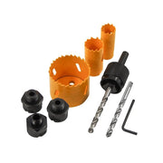 Faithfull Quick Change Arbor Holesaw Kit - FAIHSAUQCSET