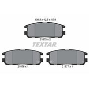 Textar Rear Brake Pad Set 2187501