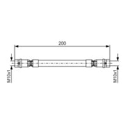 Bosch Brake Hydraulic Hose Line inner 1 987 476 402
