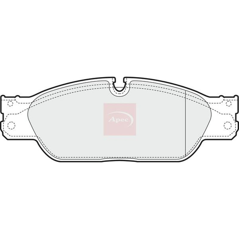 Apec Front Brake Pad Set PAD1456