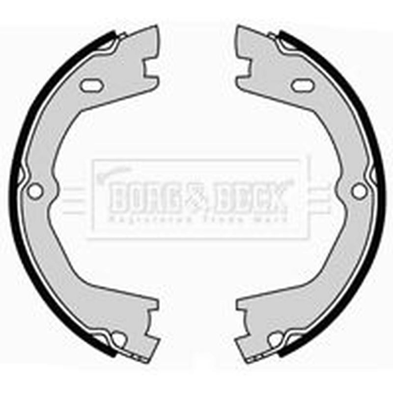 Borg & Beck Parking Brake Shoe Set BBS6389