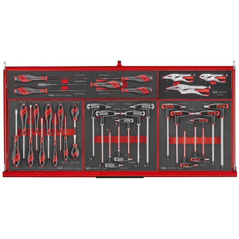 Teng Tools Mobile Tool Kit 513 Pieces Red TKW37R513F