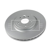 Borg & Beck 2 x Vented Front Brake Discs BBD6104S