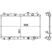 Mahle Engine Radiator CR 740 000S