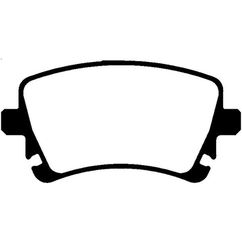 Abtex Rear Brake Pad Set PLU3988